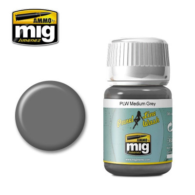 PANEL LINE WASH Medium Grey 35ml / A.MIG-1601