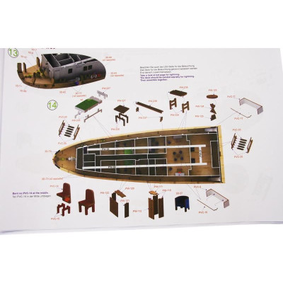 Modell-Tec Kongespiet Norge 1:60 kit