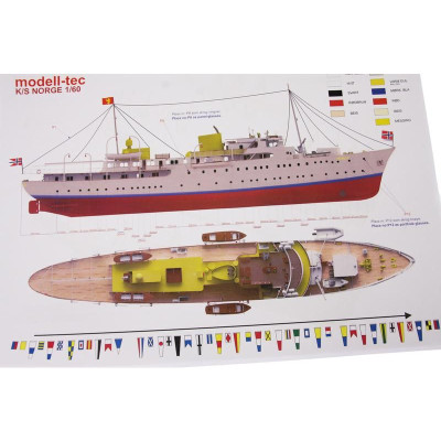 Modell-Tec Kongespiet Norge 1:60 kit
