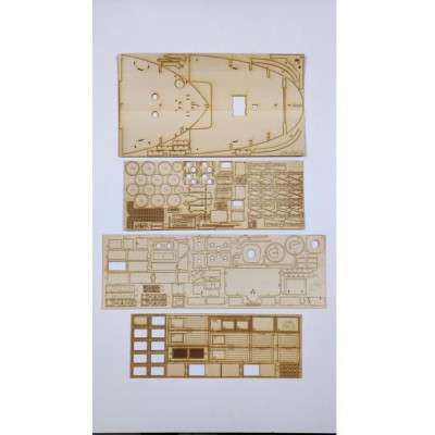 Türkmodel Liman 2 přístavní remorkér 1935 1:20 kit