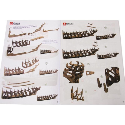 Türkmodel Liman 2 přístavní remorkér 1935 1:20 kit