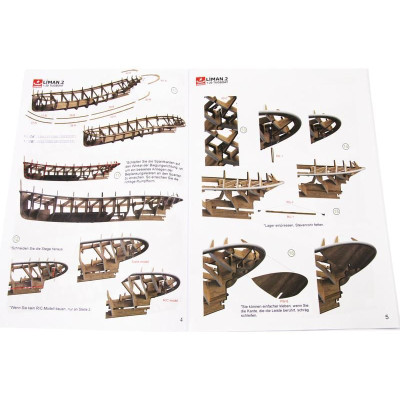 Türkmodel Liman 2 přístavní remorkér 1935 1:20 kit