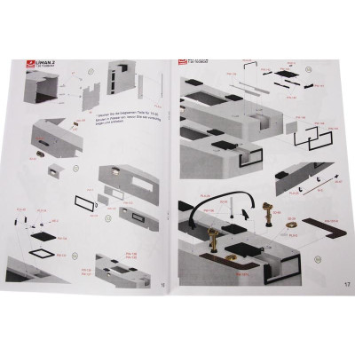 Türkmodel Liman 2 přístavní remorkér 1935 1:20 kit