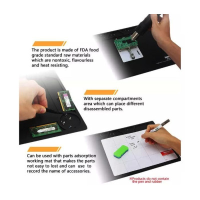 JAKEMY silikonová antistatická opravná podložka