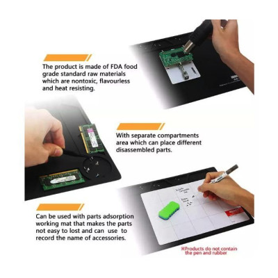 JAKEMY silikonová antistatická opravná podložka