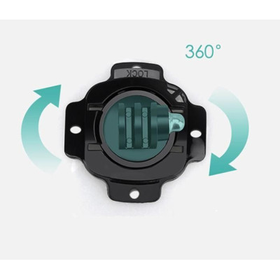 360° držák na helmu pro akční kamery