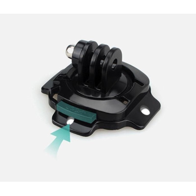 360° držák na helmu pro akční kamery