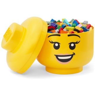 LEGO Storage Head Large - šťastný chlapec