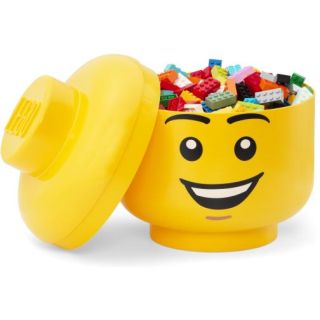LEGO Storage Head Large - šťastný chlapec