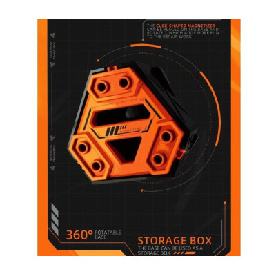 JAKEMY Magnetizér / demagnetizér ve tvaru kostky