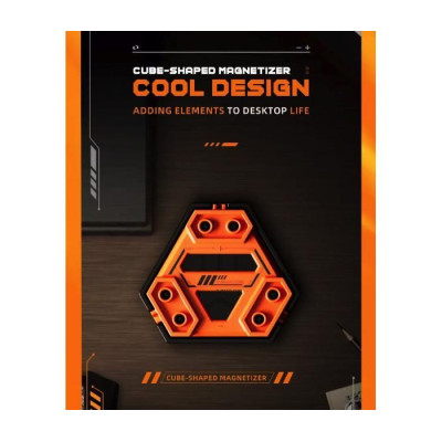 JAKEMY Magnetizér / demagnetizér ve tvaru kostky