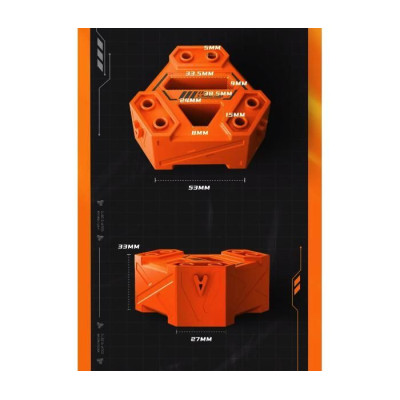 JAKEMY Magnetizér / demagnetizér ve tvaru kostky
