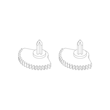 Turbo Racing převod řízení C64 2ks