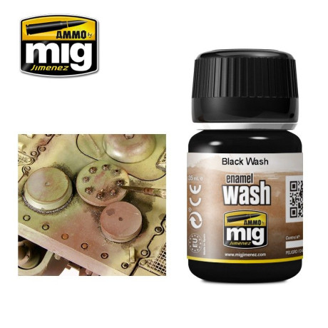 Black WASH 35ml / A.MIG-1011