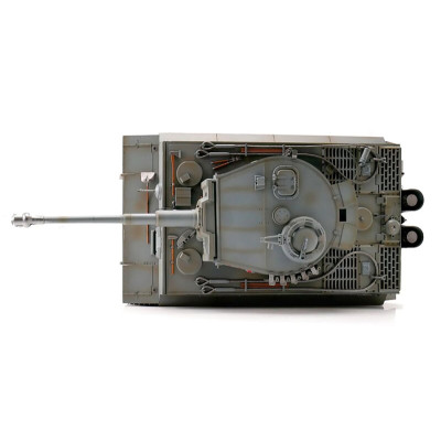 1/16 RC Tiger I Tank IR - zimní kamufláž světle šedá