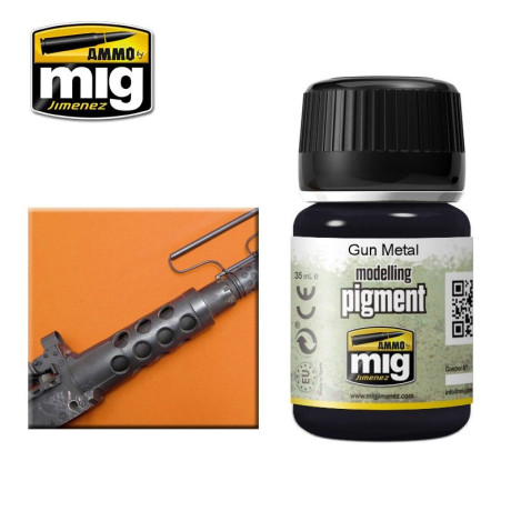 PIGMENT Gun Metal 35ml / A.MIG-3009
