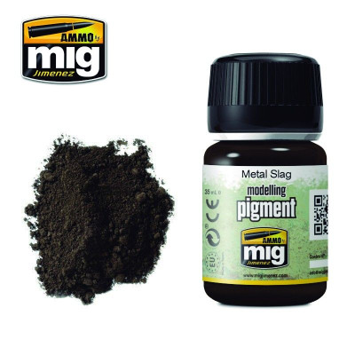 PIGMENT Metal Slag 35ml / A.MIG-3020