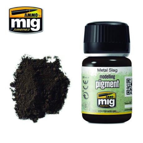 PIGMENT Metal Slag 35ml / A.MIG-3020