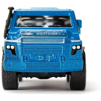 SIKU Super - bezpečnostní auto pro přepravu peněz a cenností s nálepkami, 1:50