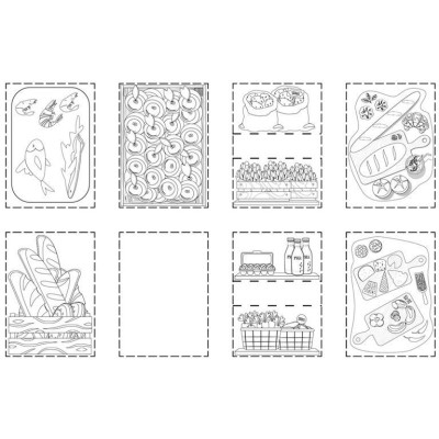 SIKU Super - auto pro přepravu BIO produktů s nálepkami, 1:50