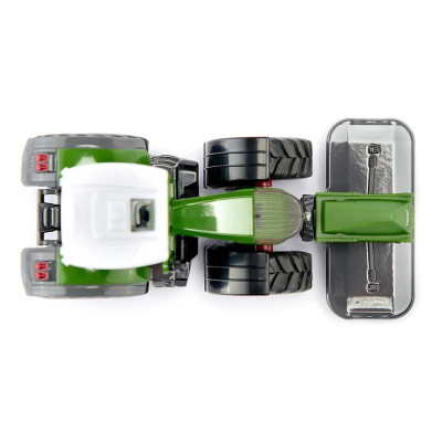 SIKU Farmer - traktor Fendt 942 Vario s předním sekacím nástavcem 1:50