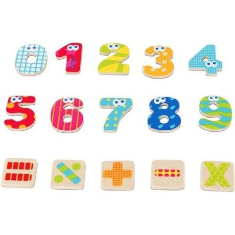 BOIKIDO Magnetky číslice a znamienko 55 ks