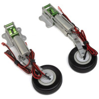 Pótalkatrész RC repülőgép modellhez Hangar 9 Aermacchi MB-339 2.1m ARF: fő futómű futóműlábbal (2 db)