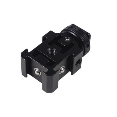 Triple Cold Shoe Adapter with Anti-Drop Balls