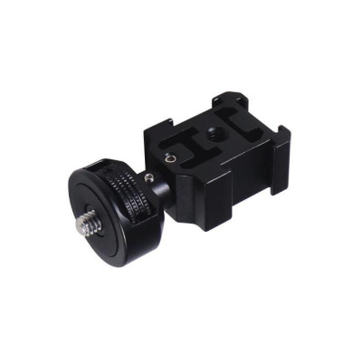 Triple Cold Shoe Adapter with 1/4inch Screw