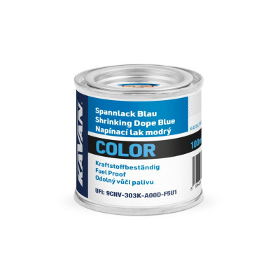 KAVAN napínací lak COLOR, modrý, 100ml