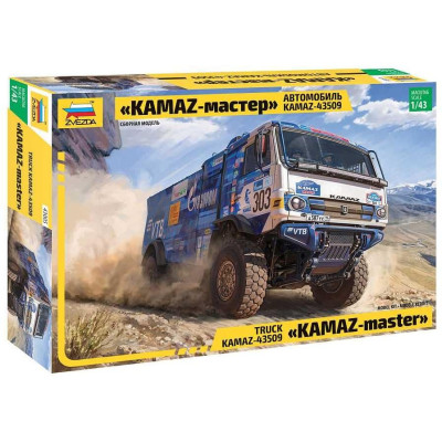 Model kit auto 43005 - KAMAZ Rallye truck (1:43)