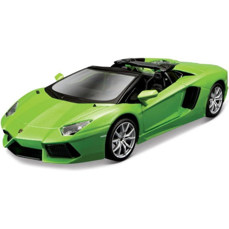 Maisto Kit Lamborghini Aventador Roadster 1:14 zelená metalíza