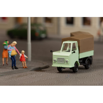 Auhagen Multicar M22 s prívesom - stavebnica TT