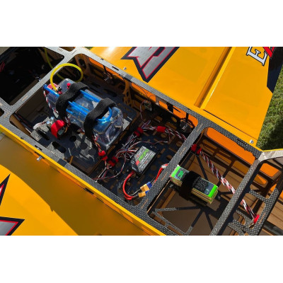 105,5" Slick 580 EXP V2 - Žlutá/Červená/Šedá 2,67m