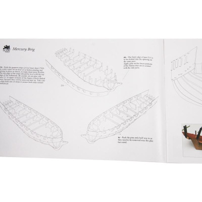 VICTORY MODELS ruská briga 1819 1:64 kit