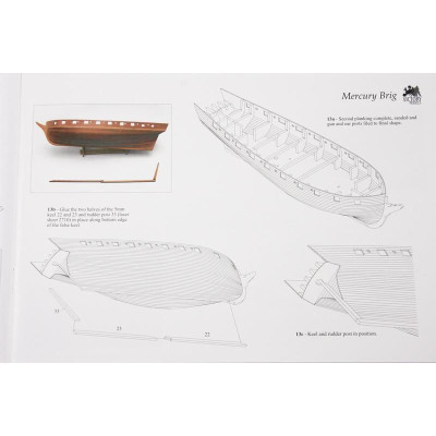 VICTORY MODELS ruská briga 1819 1:64 kit