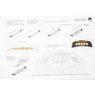 VICTORY MODELS ruská briga 1819 1:64 kit