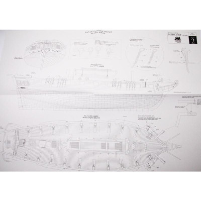 VICTORY MODELS ruská briga 1819 1:64 kit