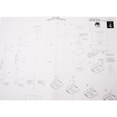 VICTORY MODELS ruská briga 1819 1:64 kit