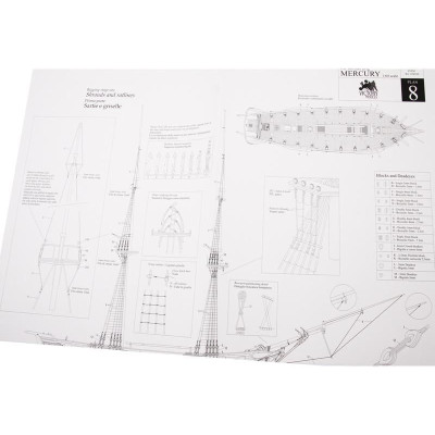 VICTORY MODELS ruská briga 1819 1:64 kit