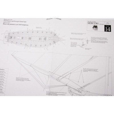 VICTORY MODELS ruská briga 1819 1:64 kit