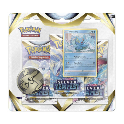 Pokémon: Manaphy 3-pack blister - Silver Tempest