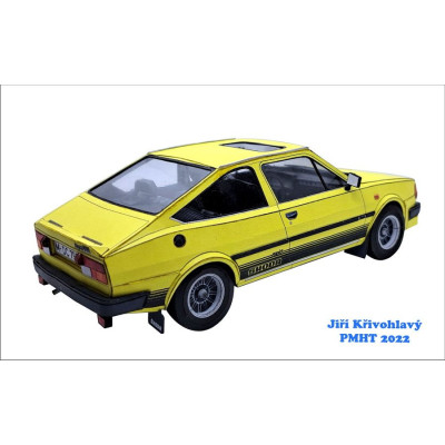 ŠKODA  Rapid 136 (1987) žltá 1:24