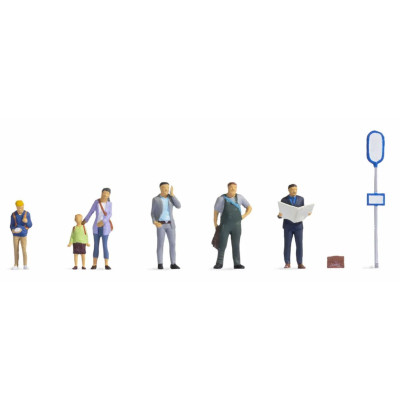 NOCH Na autobusovej zastávke H0