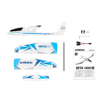 KAVAN Beta 1400 RTF - modrá