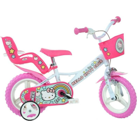 DINO Bikes - Dětské kolo 12" Hello Kitty 2