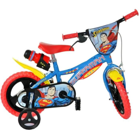 DINO Bikes - Dětské kolo 12" Superman