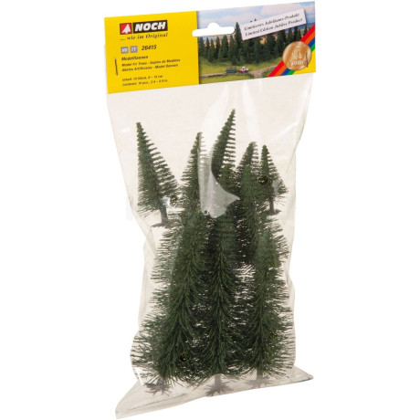 NOCH Jedľa 10 kusov 6-15cm