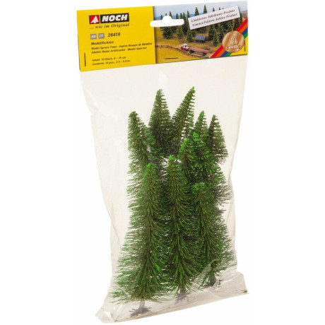 NOCH Smrek 10 kusov 6-15cm