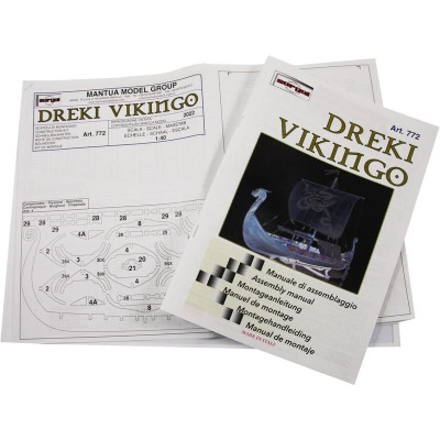Mantua Model Vinkingská loď Dreki 1:40 kit